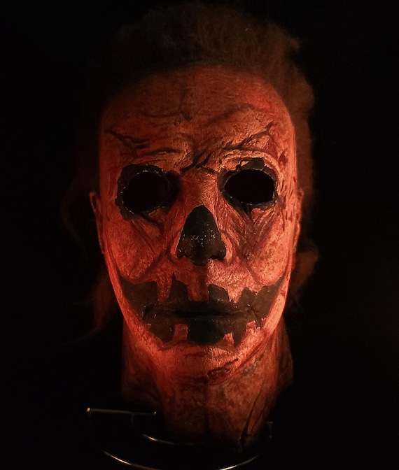 マイケル・マイヤーズ halloween2018 リホールマスク Michael Myers Halloween 2018 JACK-O-LANTERN REHAUL Mask - Etsy