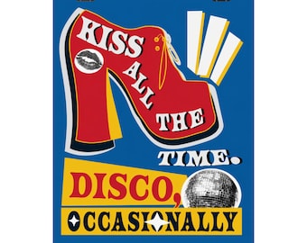 Poster Harry Styles Kiss All The Time Disco Af en toe