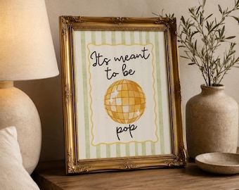 Het is bedoeld als 'pop'-poster | Geïnspireerd door Harry Styles