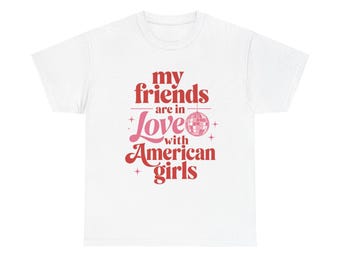 Amerikaans Harry Styles-T-shirt voor meisjes | Shirt muziekfan