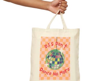 Dans niet meer Harry Styles-draagtas | Katoenen canvas tas voor vinylplaten