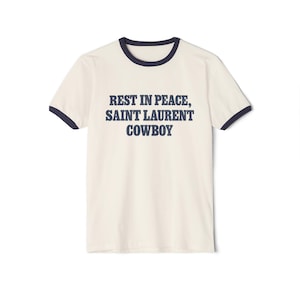 RIP Saint Laurent Cowboy Cotton Ringer T-Shirt | Role Model