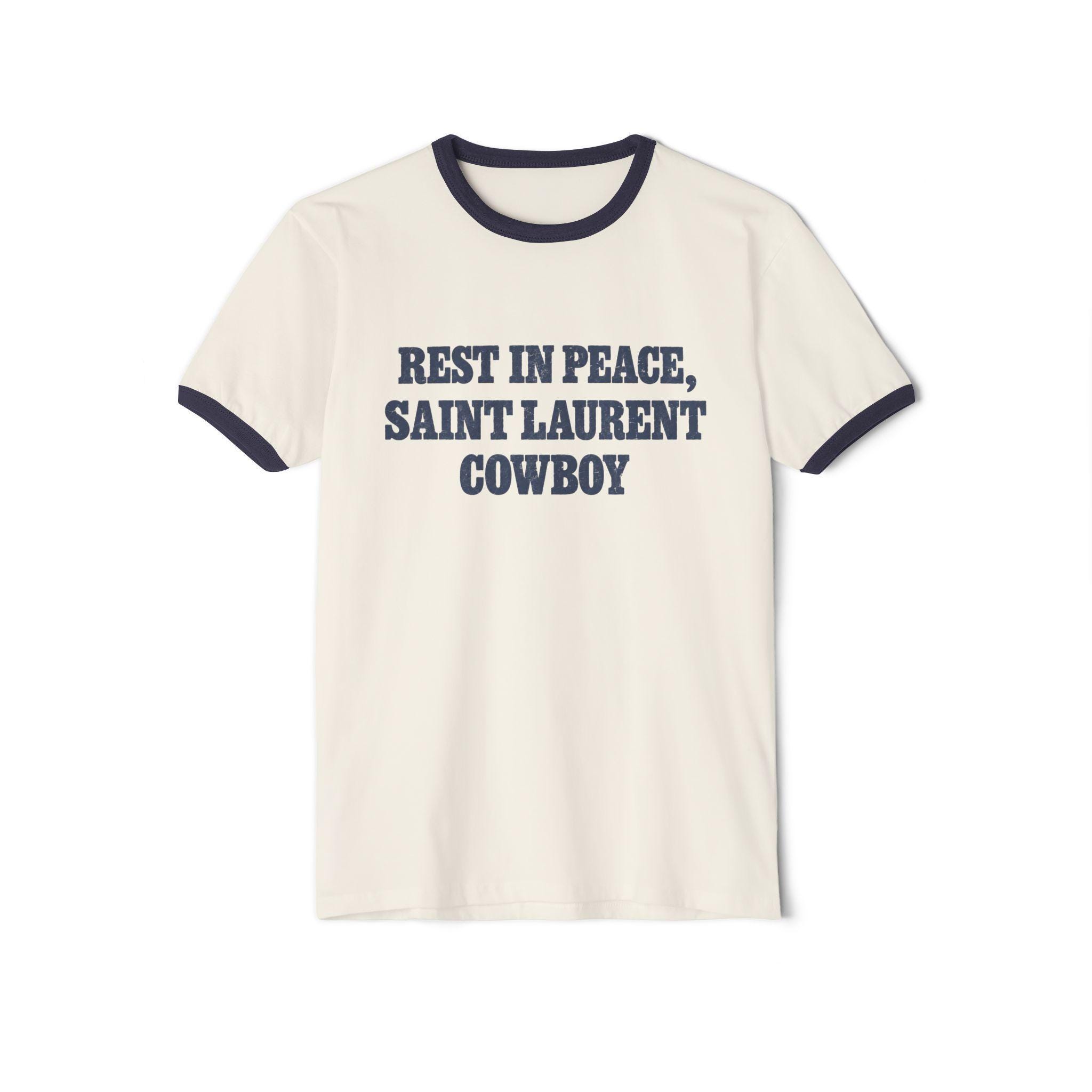 Saint Laurent T Shirt - Etsy