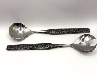 Konge tinn スプーン Konge-Tinn Pewter Flatware and Collectible Pieces from Norway