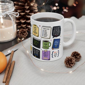 Code Build Solve Repeat Mug, Programmer Gift, Computer Science Coffee Cup image 6
