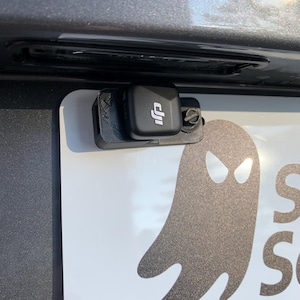 DJI MIC MINI Holder for car/license plate. Car accessories