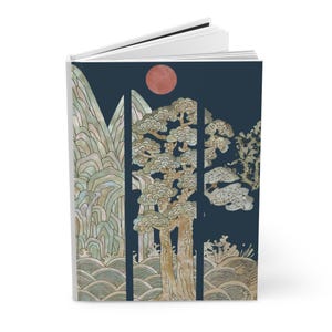 Korean Art Design | Traditional Aesthetic | Korean Notebook | Hardcover Matte Journal Lined | Planner/Journal/Diary/Note | Oriental Gift