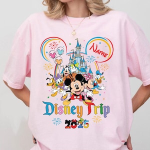Vintage Walt Disney Disneyworld Est 1971 Shirt, Disneyworld Shirt, Disney Family Vacation 2025 Shirt, Disney Trip Tee, Disney Group Shirt
