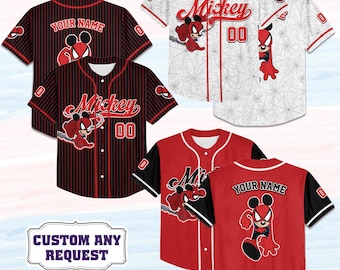 Maillot de baseball personnalisé souris super-héros, chemise mignonne avec collations pour parcs à thème, tenue familiale assortie, maillot meilleur jour de tous les temps pour tout-petit