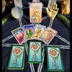 Tarot of the Sevenfold Mystery First Edition 2012 By Robert Place Out Of Print