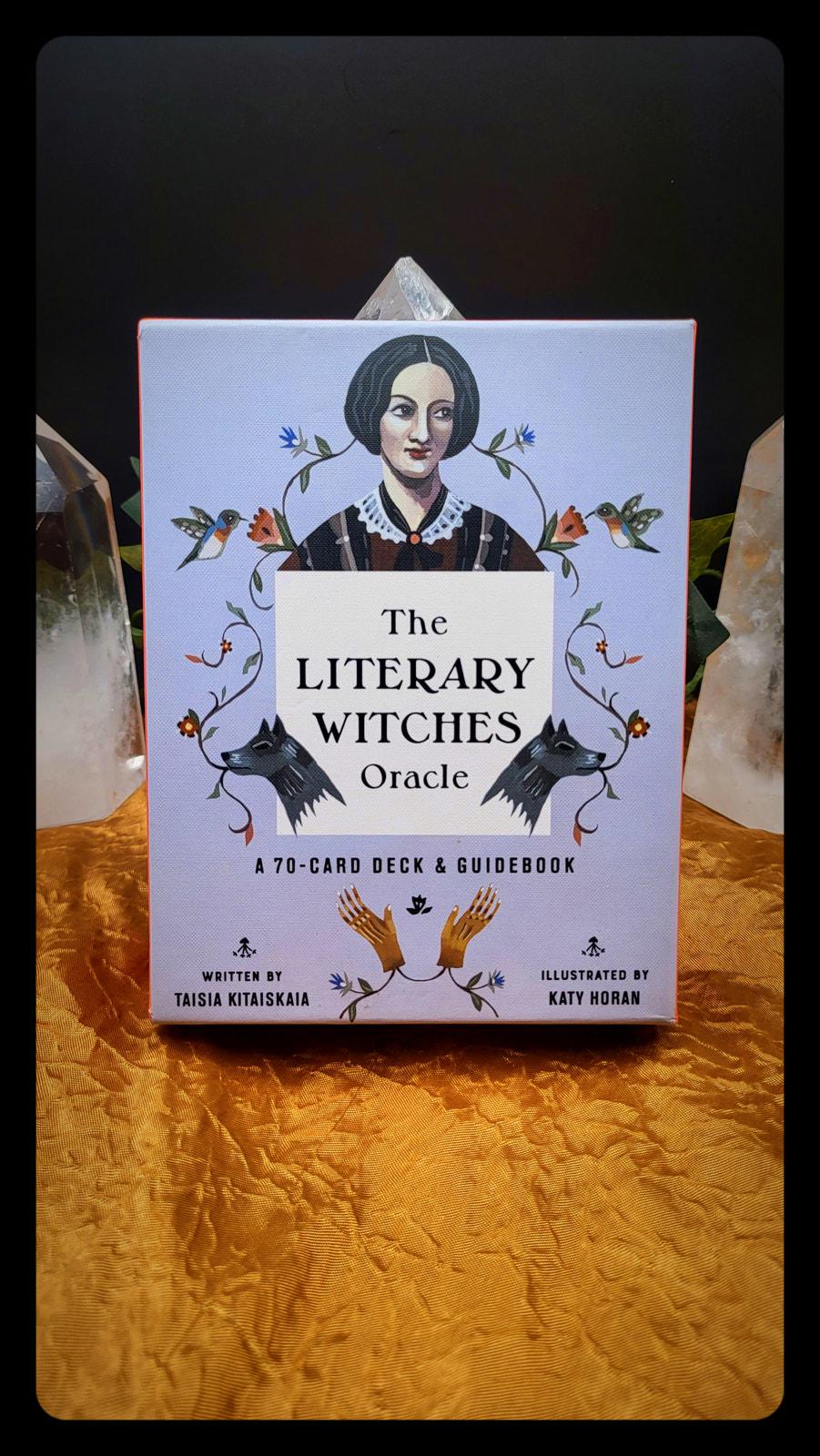 Literary Witches Oracle – Baraja De 30 Cartas Con Escritoras Icónicas Y 40 Símbolos Espirituales, Guía Incluida