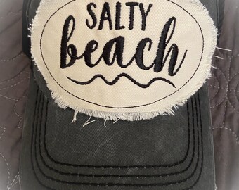 Baseball and trucker caps, Salty beach, trucker caps, low profile caps, distressed caps, women’s caps, baseball caps