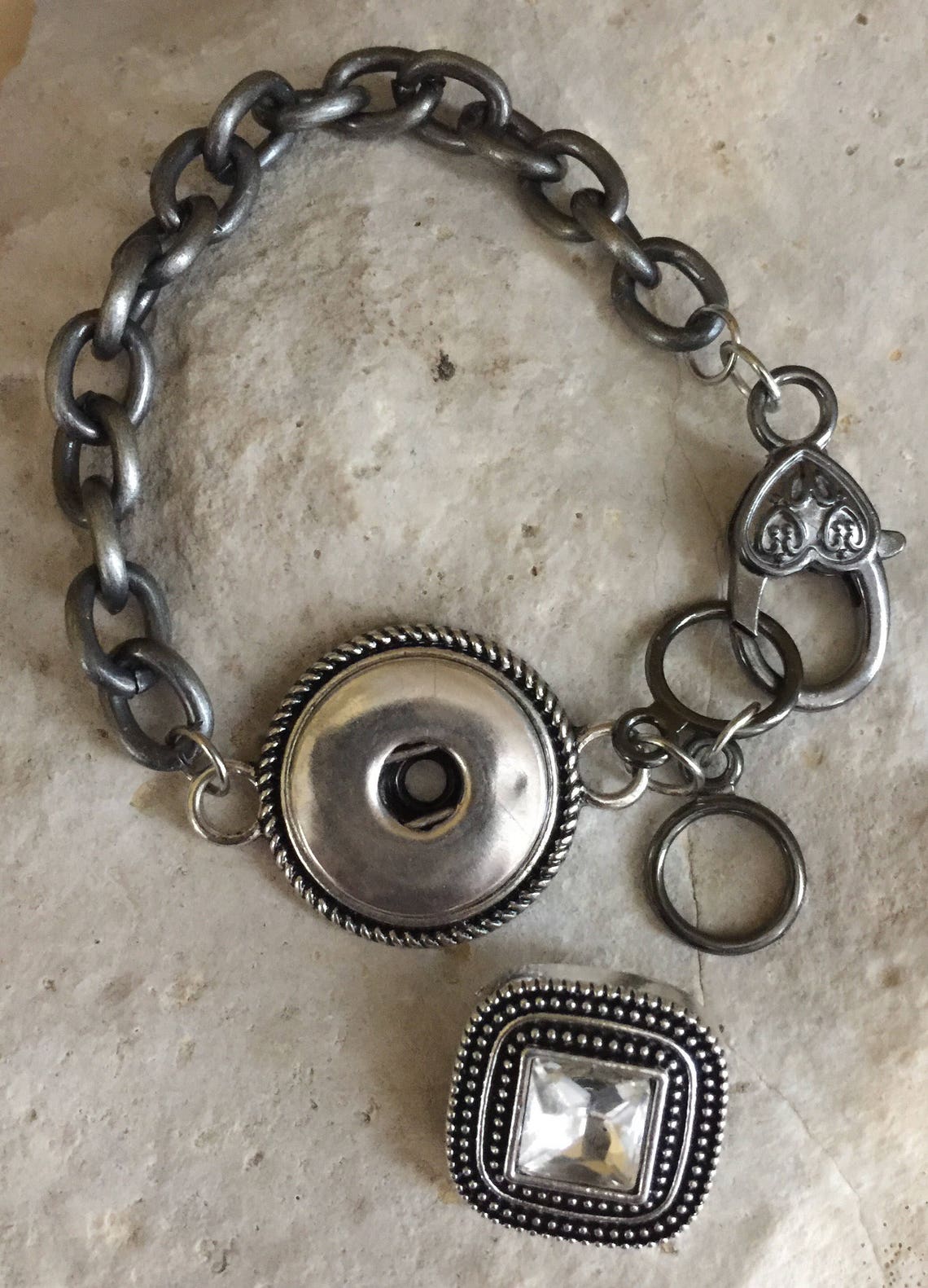 Snap Buttonssnap Jewelrysnap Button Jewelrybling Etsy Denmark