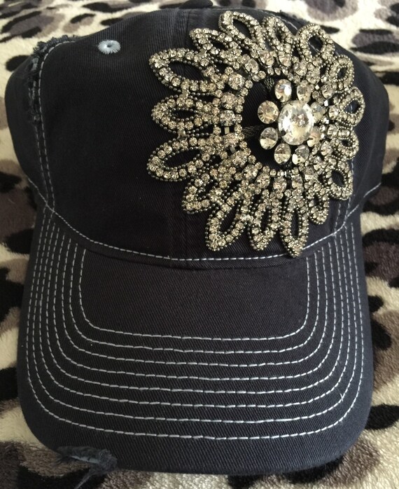 navy blue womens baseball hat