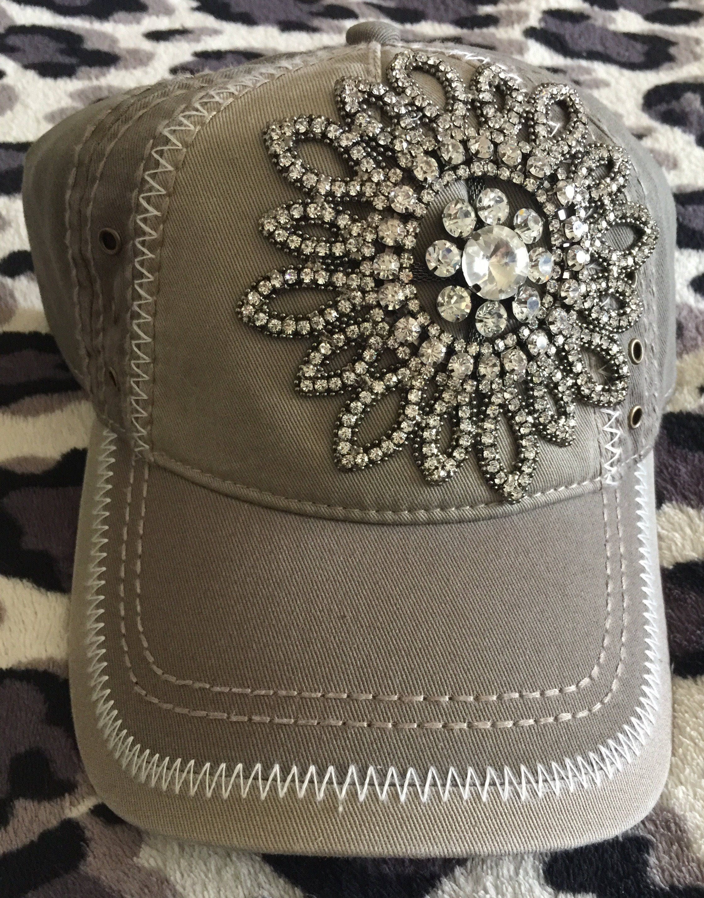 Baseball capswomen's capsbling baseball hatlow profile Etsy