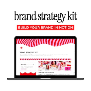 Markenstratege Notion Template | Markenidentitäts-Kit für Kreative & Solopreneurs | Branding Arbeitsbuch