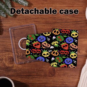 Fruit Skull Detachable Magnetic Clear Back Kindle Case For Kindle 2024 10/11/12th,Colorsoft,Paperwhite 11/12th,MagSafe,Customizable Gift