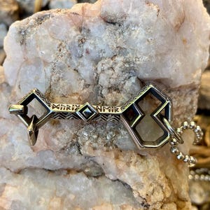 Key of Erebor Necklace: Stainless Steel Fantasy Pendant