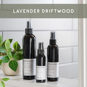 Lavender Driftwood Room Spray: Long Lasting Home Fragrance