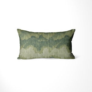 Kelly Wearstler - Cascadia in Jadestone - Abstract Pillow Cover, Designer Throw Pillow, Living Room,  Bedroom Pillow Cushion