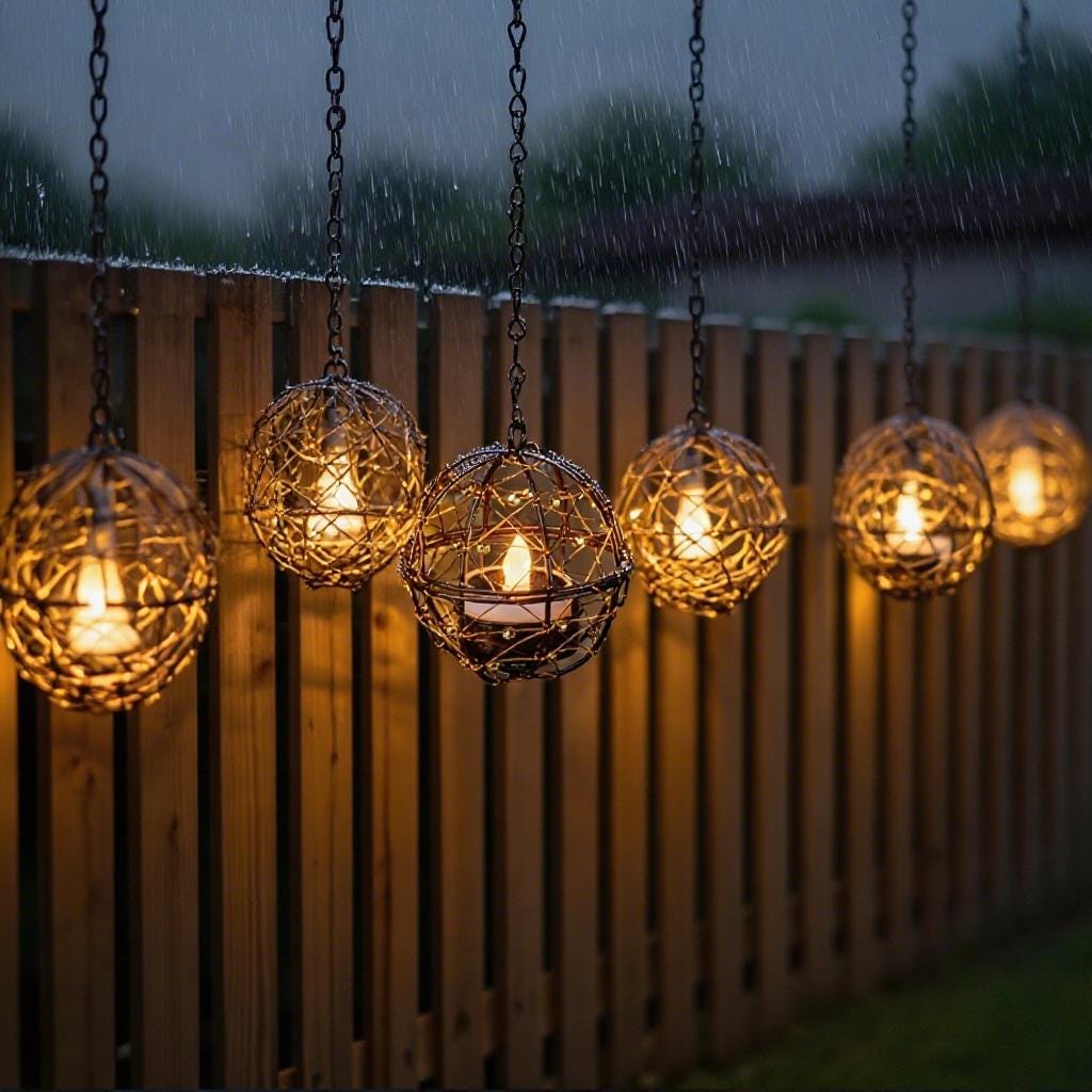 4Pack Waterproof Solar Light Hanging Lanterns, Decorative Outdoor Hanging Lights for Garden, Outdoor Solar Lights for Yard, Gifts for Mom