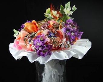 SALE! SALE! Brooch Bouquet, Bridal bouquet, wedding bouquet, handmade wedding, handmade bouquet, brooch bouquets, bridal brooch,
