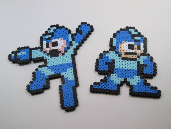 mega man perler beads