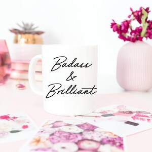 Badass and Brilliant Gift Luxe Oversized Mug
