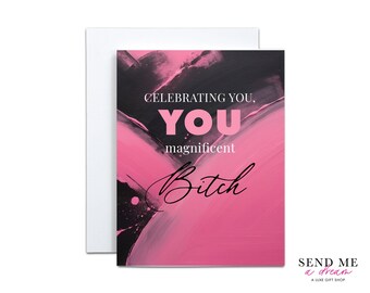 Celebrating You, birthday card, mother's day card, congratulations card