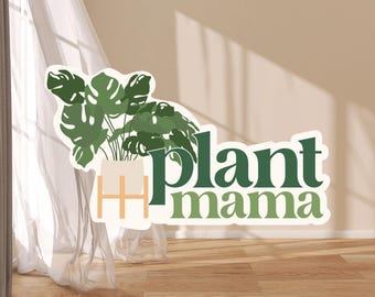 Plant Mama Sticker