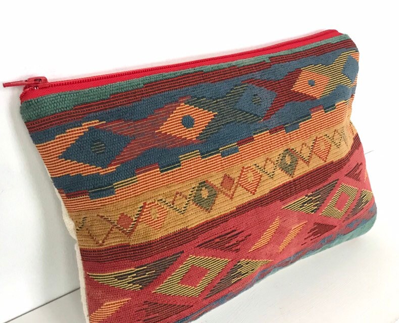 aztec print purse