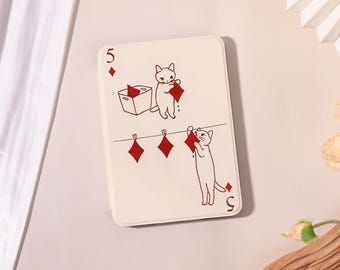 Étui pour Kindle avec chat avec dragonne et fond transparent, Blanc comme du papier 11/10/12,Couleur souple,Basique,Kindle 11/12 6" 2024,Kobo Libra Color,Clara BW