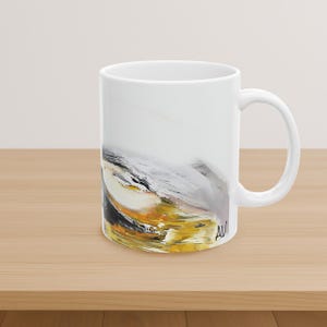 Artistic Ceramic Mug for Coffee Lovers, Unique Gift for Artists, Home Decor, Colorful Design, ceramic mug, gift for her/him, summer gift.