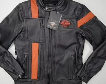 ハーレーダビッドソン レディース ブラック レザージャケット