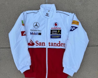 Mclaren Mercedes F1 Racing Jacket, Vodafone Santander Team