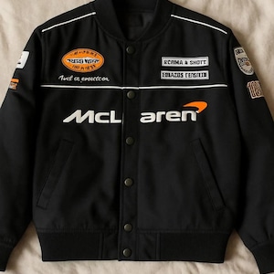 Vintage Kenwood F1 Grand-prix Racing Team Jacket Black