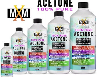 Professionell aceton nagellacksborttagare: Gel, akryl, dipppulver