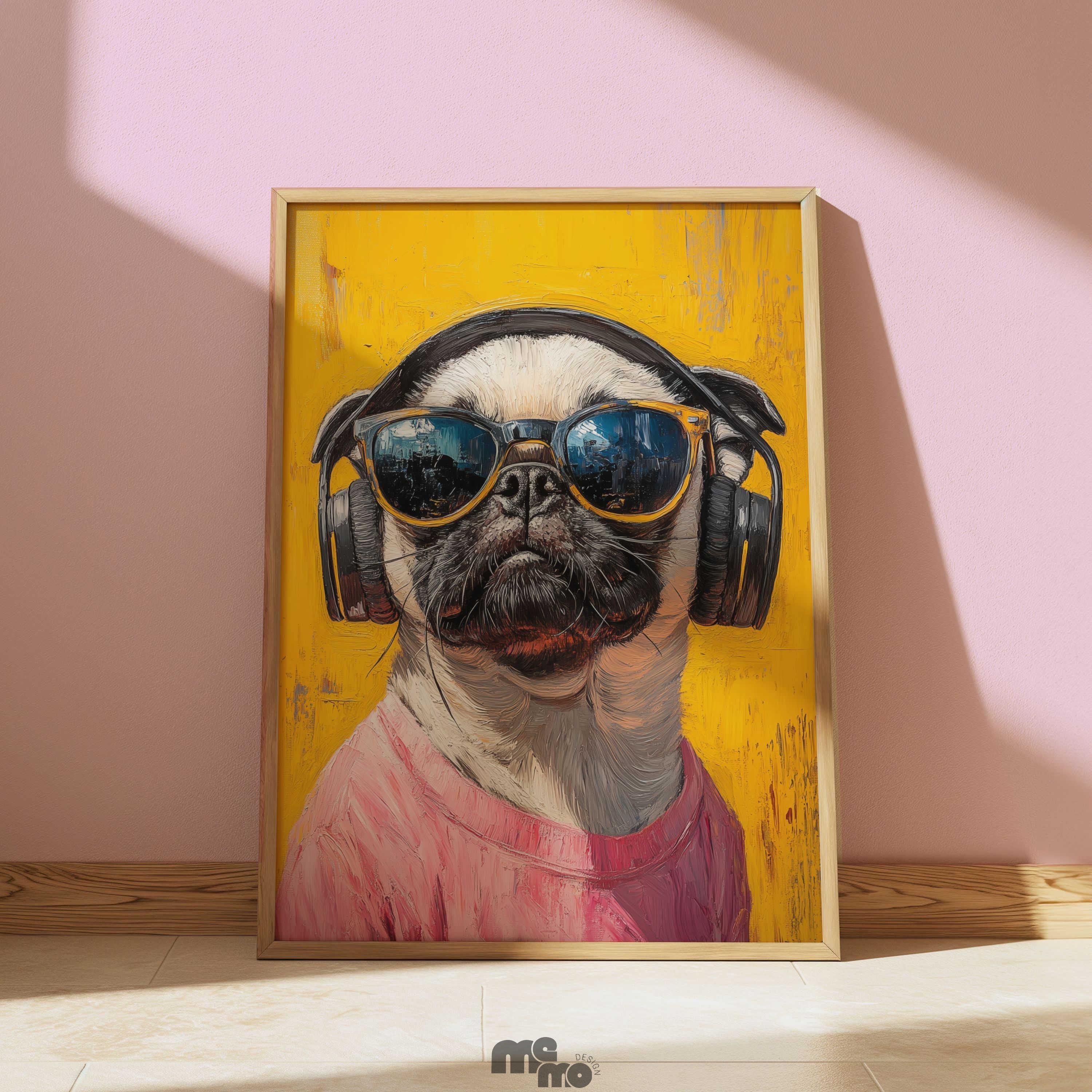 クリスマス特集2025 Cool Pet Portrait - Etsy 絵画