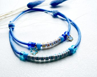 Collare per cani in paracord personalizzato, regolabile e fatto a mano, con numero di telefono