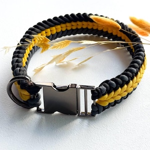 Handmade Braided Dog Collar From Paracord, Variety Of Colors And Buckles, Waterproof, Customizable