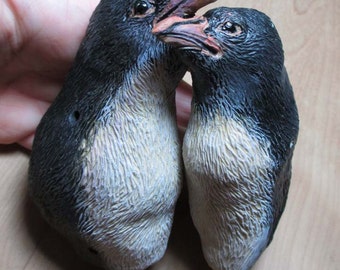 Penguin Family Anthro Art Doll Parts