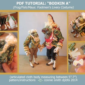 PDF Bodkin A Tutorial: Frog, Fish, Maus FULLY COSTUMED Version image 1
