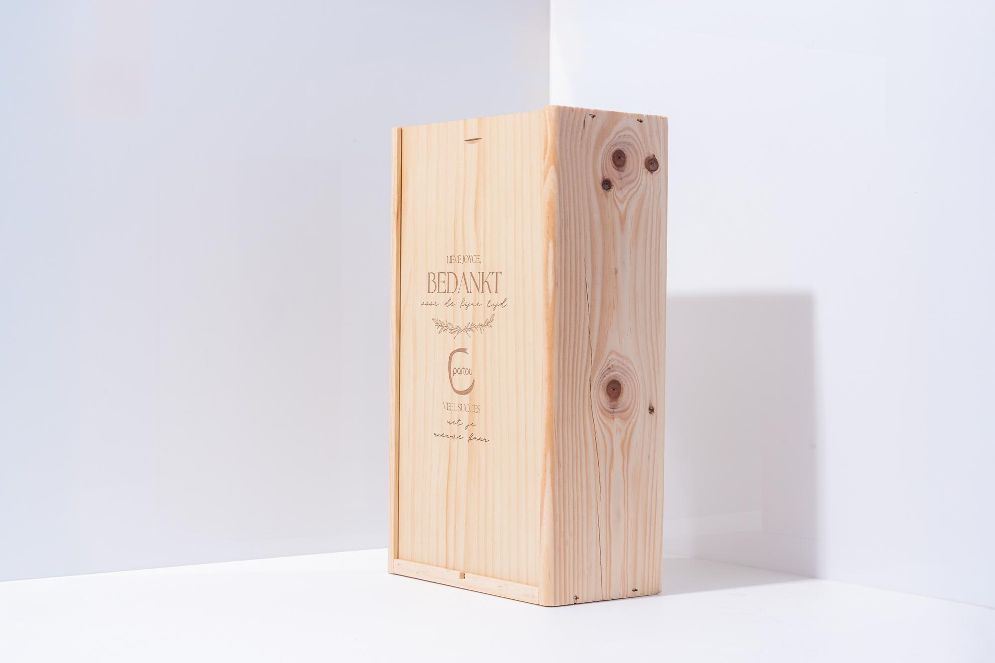 Personalized Wooden Wine Box – Engraved 1 Bottle Gift Box – Custom Wine ...