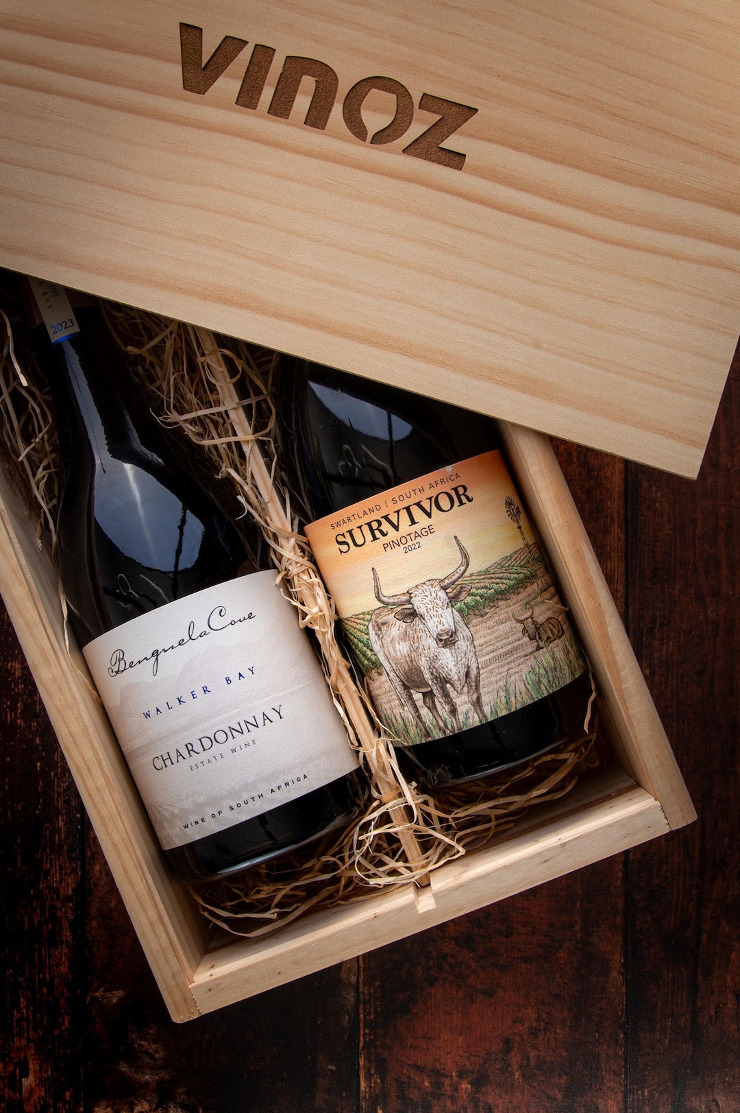Personalized Wooden Wine Box – Engraved 1 Bottle Gift Box – Custom Wine ...