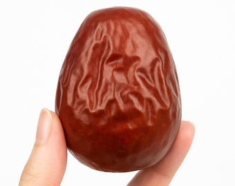 250 g/500 g 4 cm+ Dátiles rojos gigantes Snack saludable Dátiles rojos premium, Ziziphus jujuba Dátiles rojos chinos 红枣