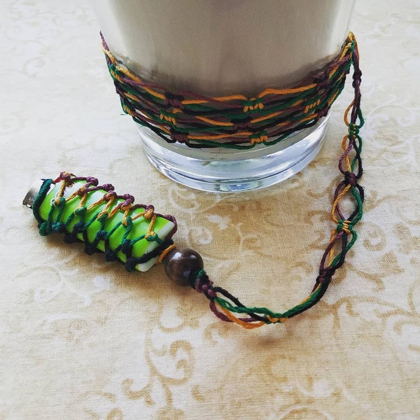 Hemp Lighter Leash, Hemp Accessories, Festival Lighter Leash, Concert Lighter Leash, Hemp Necklace, Hippie, Candle, Cannabis, Marijuana, CBD