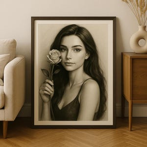 Woman Art, Wall Art, Art Print, Digital Art, Digital Prints, Instant Download, Wall Art, Wall Decor, digital Prints