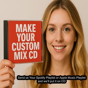 Mix CD, Custom CD, CD Mixtape, Mixtape cd, Personalized cd, From Your Playlist