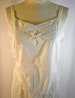 Vintage 1970s Ivory Cotton Blend Girls or Petite Woman Camisole with Lace Trim Unused Dead Stock Girls Sizes 8, 12 14 