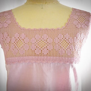 Antique Edwardian 1910s Pre Teen Petite Womans Rose Pink Cotton Sun ...